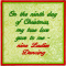 BFC2117 9th Day of Christmas 2022