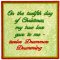 BFC2120 12th Day of Christmas 2022