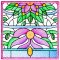 BFC2136  Pretty Colored Florals