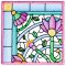 BFC2137  Pretty Colored Florals 2