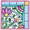 BFC2137  Pretty Colored Florals 2