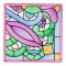 BFC2138  Pretty Colored Florals 3