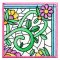 BFC2140  Pretty Colored Florals 4