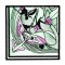 BFC2146 Art Nouveau Quilt Block and Border
