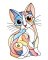 BFC2201 Four Picasso Kittens