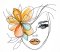 BFC32097  Floral Fashion Ladies -01