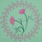 BFC0236 Floral in the Round