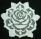 BFC0240 Lace Bowl & Doily-Lace Rose