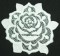 BFC0240 Lace Bowl & Doily-Lace Rose