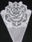 BFC0240 Lace Bowl & Doily-Lace Rose