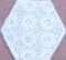 BFC0248 Lace Bowl & doily-Watercolor Tulips