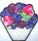 BFC0270 Lace Bowl and Doily Berries