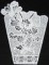 BFC0274 Lace Bowl Floral Elegance
