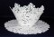 BFC0274 Lace Bowl Floral Elegance