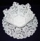 BFC0274 Lace Bowl Floral Elegance