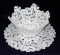 BFC0274 Lace Bowl Floral Elegance