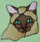 BFC0278 Stained Glass Cats