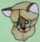 BFC0278 Stained Glass Cats