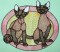 BFC0278 Stained Glass Cats