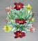 BFC0280 Lace Bowl and Doily-Day Lilies