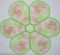 BFC0284 Lace Bowl & Doily  Veggie Teapots