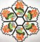 BFC0288 Lace Bowl and Doily Lotus Flowers