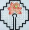 BFC0288 Lace Bowl and Doily Lotus Flowers