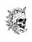 Skull with Banner