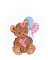 Teddy Bear with Balloons