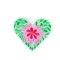 FSL Flower and Leaves Heart