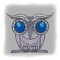 BFC31555 Silvery Little Owl