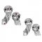 BFC31623 Embellished Ostriches