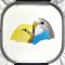 BFC31626 Parakeet Love