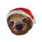 BFC31635 Christmas Sloth