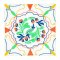 BFC31648 Summery Quilt Blocks