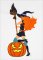 BFC31679 Fiery Halloween Witch