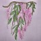 BFC0319 Watercolor Wisteria