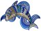 BFC31911 The Decorative Blue Dolphin