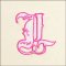 BFC2204 Complete FSL Lace Alphabet