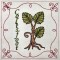 BFC0321 Medieval Herbal Quilt Squares