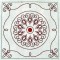 BFC0321 Medieval Herbal Quilt Squares