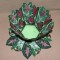BFC0322  Lace Bowl & Doily  Caladium