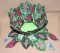 BFC0322  Lace Bowl & Doily  Caladium