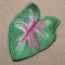 BFC0322  Lace Bowl & Doily  Caladium
