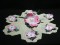 BFC0327   Lace Bowl & Doily  Three Dimensional Dogwood