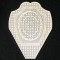 BFC0327   Lace Bowl & Doily  Three Dimensional Dogwood