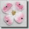 BFC0327   Lace Bowl & Doily  Three Dimensional Dogwood