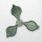 BFC0327   Lace Bowl & Doily  Three Dimensional Dogwood