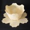 BFC0327   Lace Bowl & Doily  Three Dimensional Dogwood