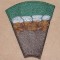 BFC0345  Lace Bowl & Doily  Garden Oasis